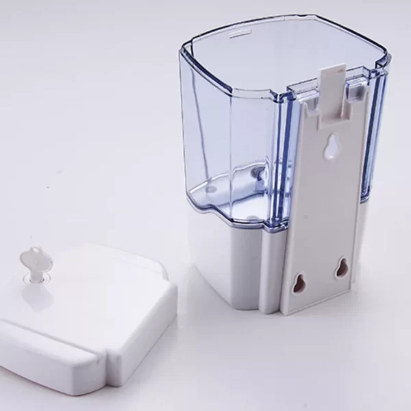 Auto liquid soap Dispenser top lock