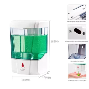 Automatic no touch liquid soap dispenser