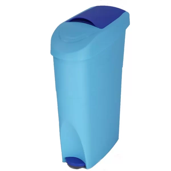 Sanitary bins With Pedal 18L blue