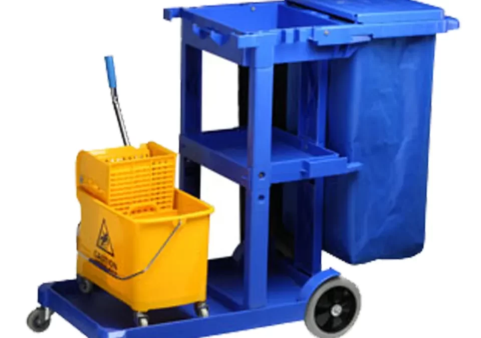 Benefits of Using Janitorial Trolleys for Efficient Cleaning