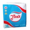 Flora Serviettes White 100s(18 Packets/Carton)