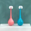 Lovely Three-Sided Kids Toothbrush