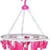 Plastic Round Cloth Drying Stand Hanger