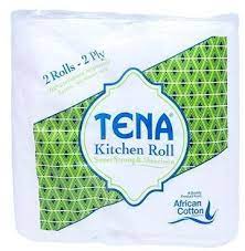 Tena White Kitchen Towels 02s