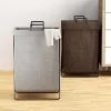 3 compartment foldable laundry basket - Image 2