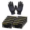 Disposable Black Nitrile Gloves