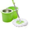 Metallic Spin Mop With Bucket
