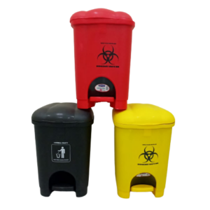 18 Liters Bioharzard Medical Waste Bin(Red, Yellow, Black)