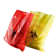 Red & Yellow Autoclavable Biohazard Waste Bin Liners