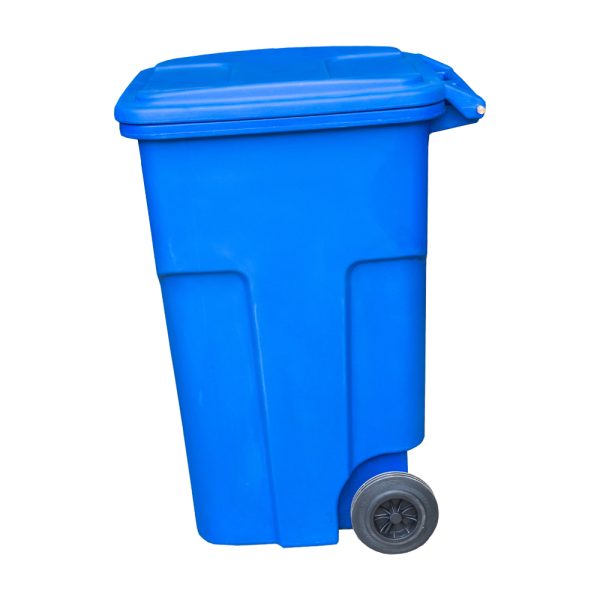 240-Litre Garbage Bin with Wheels and Handles