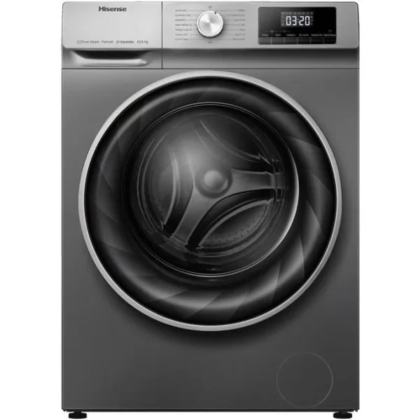 Hisense 10/6 Kg Washer And Dryer Washing Machine, 1400RPM-SILVER