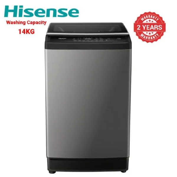 Hisense 14KG WTJA1402T Automatic Washing Machine Wash and Spin Washers