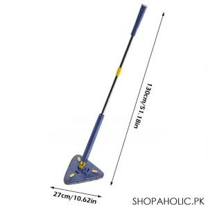 Long Handle Triangular Twist Mop