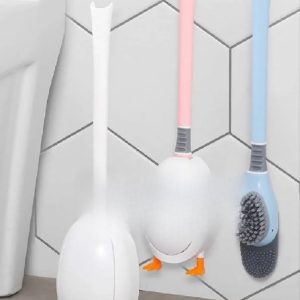 Diving Duck Toilet Brush and Holder Set