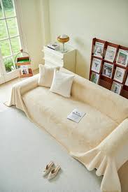 beige sofa cover