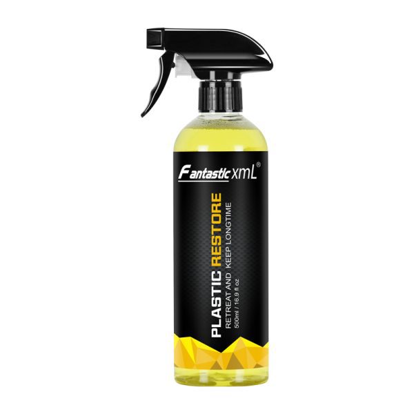 Car interior plastic restorer