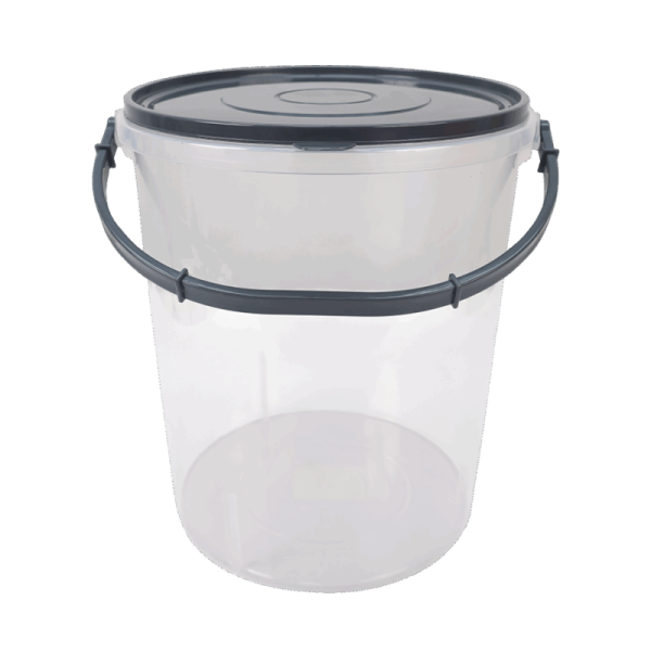Round plastic bucket
