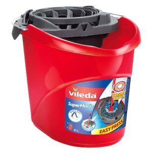 Vileda Supermocio Bucket With Wringer (Assorted)